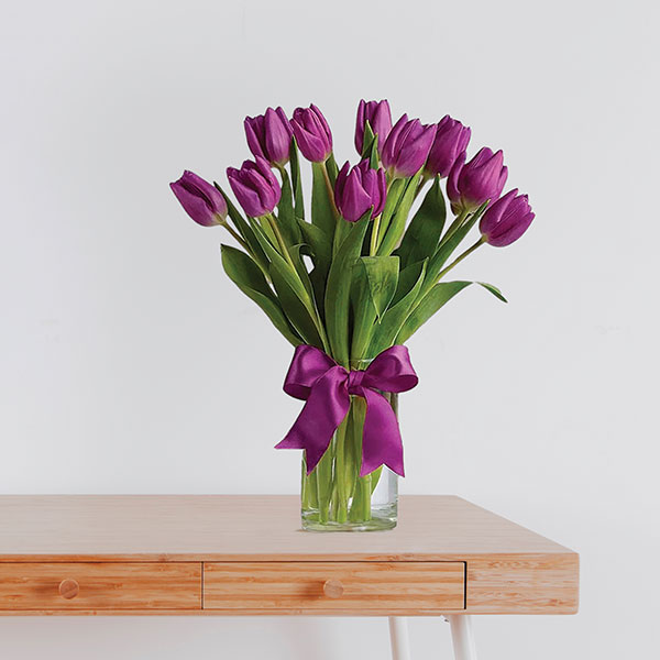 Purple Tulip Bouquet